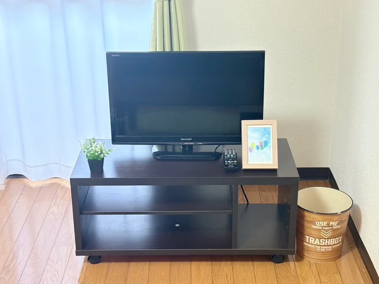 電気も通電しておりますので、手続き不要でテレビを見ることができます♪♪