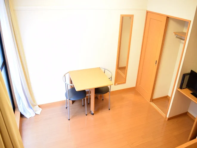 ロフトから見たお部屋です。