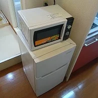 冷蔵庫、電子レンジ