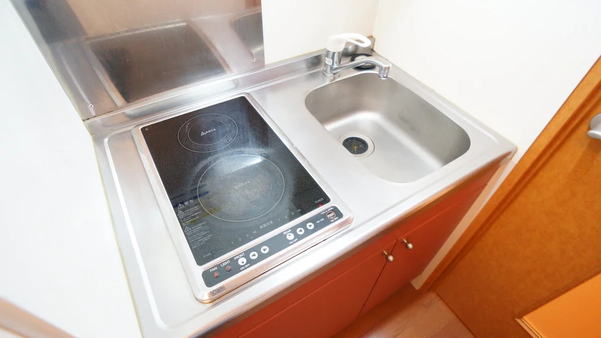 安心安全の電気コンロ　2口