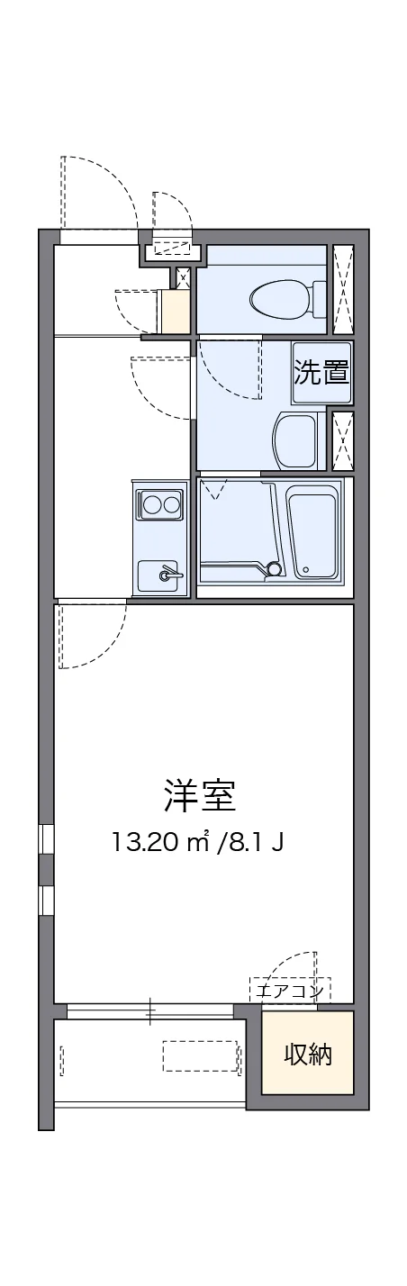 代表的な間取のため実際の間取とは異なる場合があります