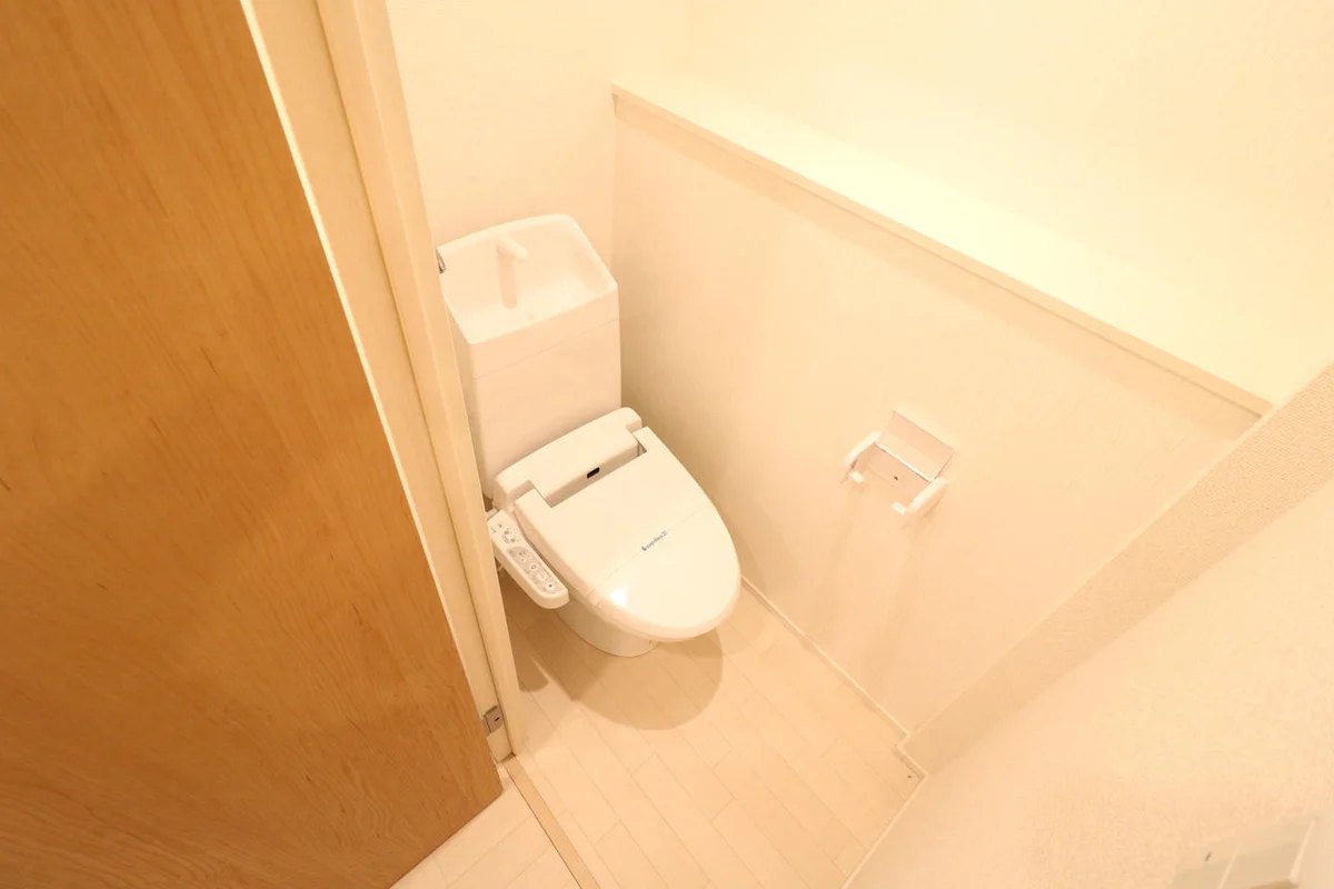 温水洗浄便座を完備しており快適な毎日を！
