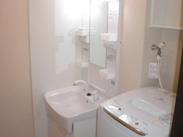 洗面台、洗濯機