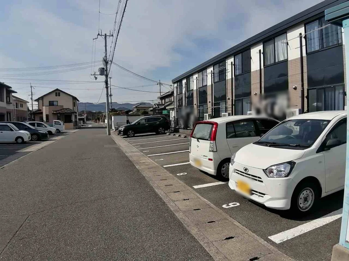 広々とした駐車場です。