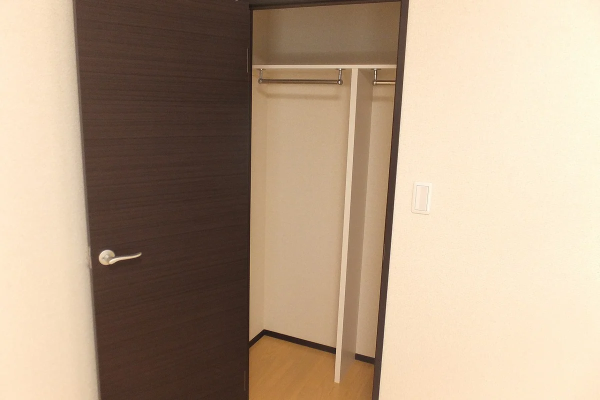 ウォークインクローゼット。