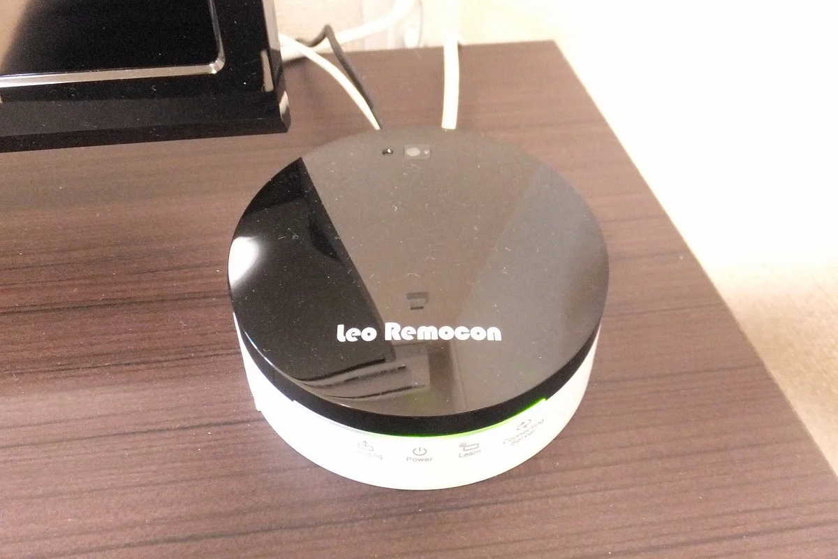 LeoRemoconでスマートフォンが家電のリモコンに