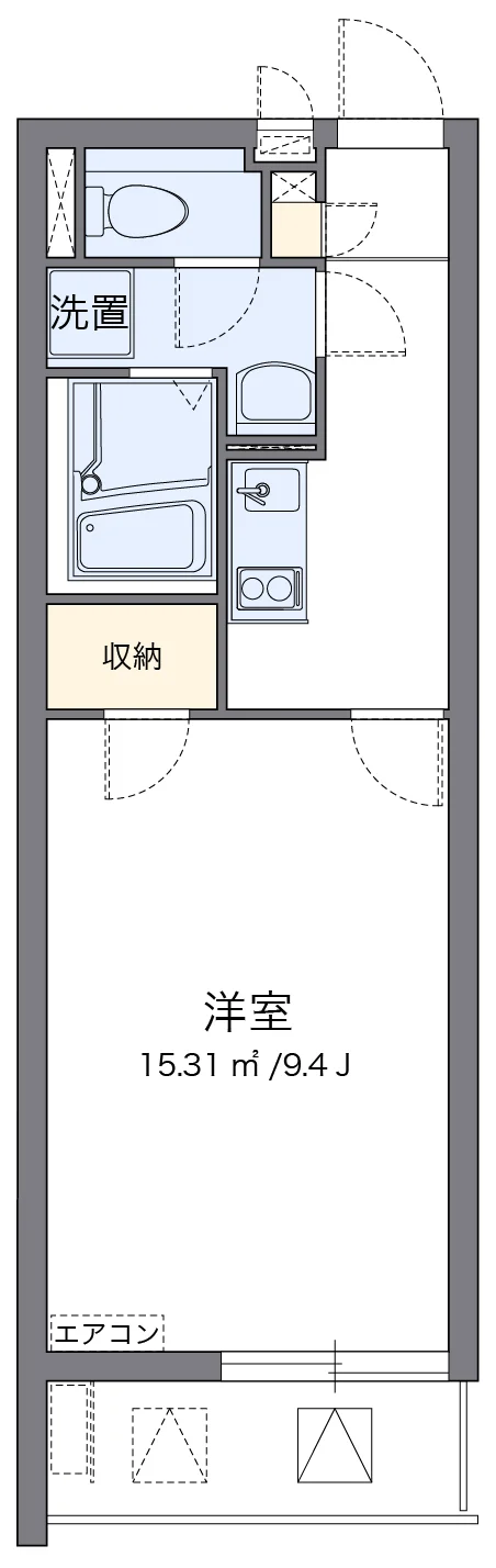代表的な間取のため実際の間取とは異なる場合があります