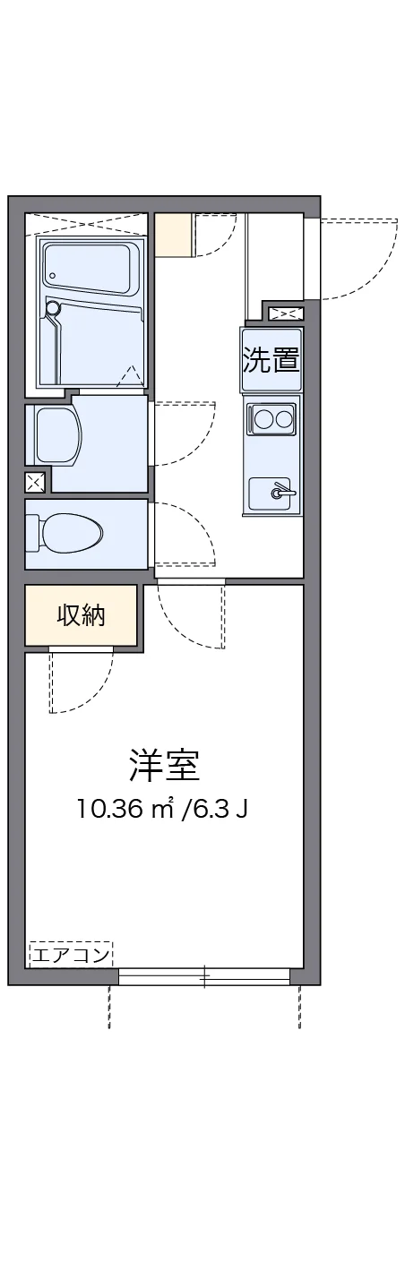代表的な間取のため実際の間取とは異なる場合があります