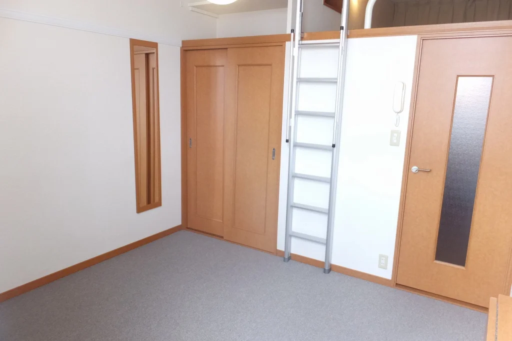 ロフト付きのお部屋です。
