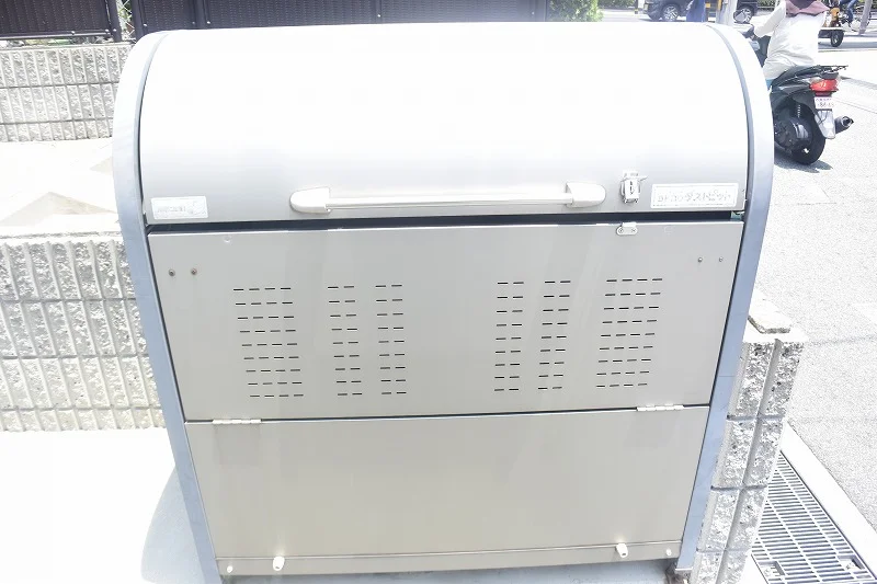 ゴミ置き場です。