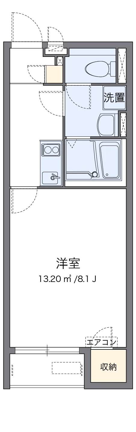 代表的な間取のため実際の間取とは異なる場合があります