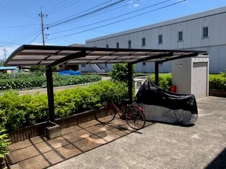 屋根付き駐輪場