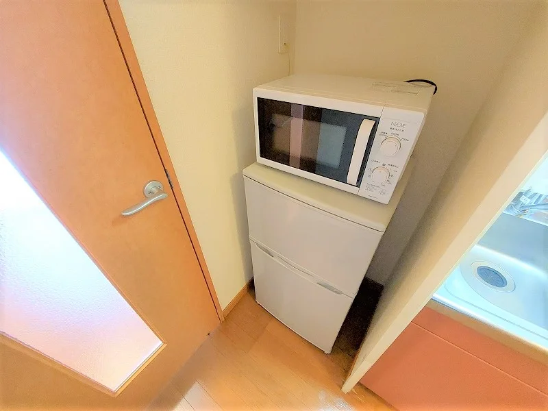 冷蔵庫・電子レンジ設置済