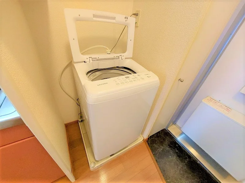 洗濯機設置済