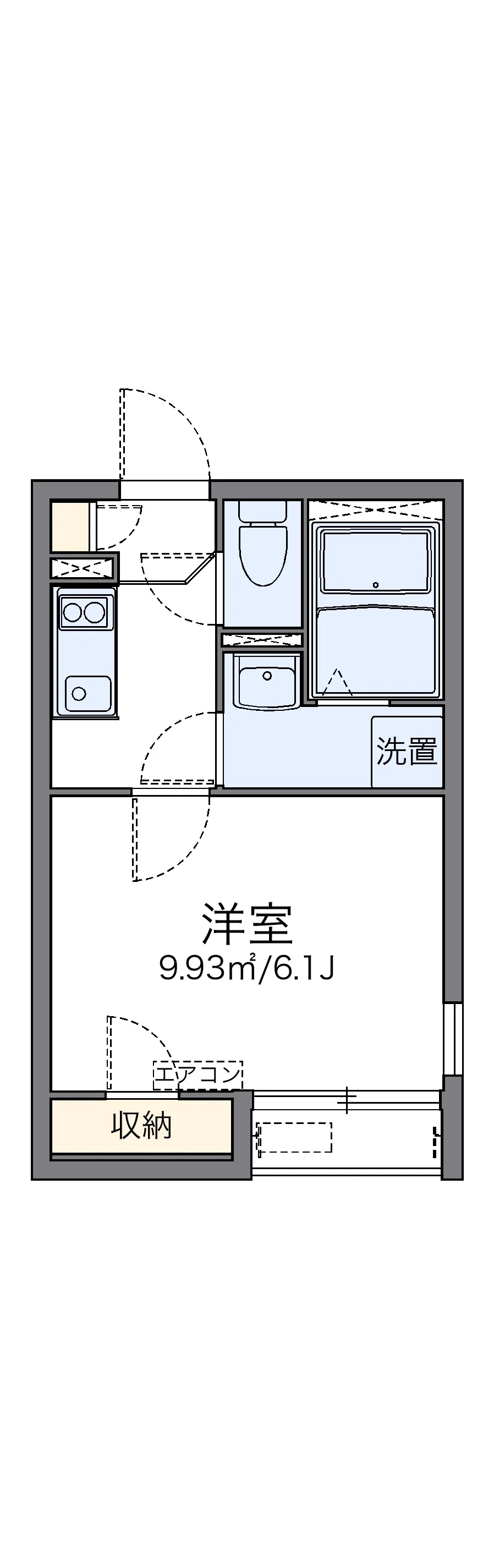 代表的な間取のため実際の間取とは異なる場合があります
