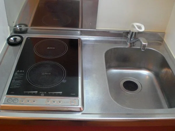 ２口の電磁調理器