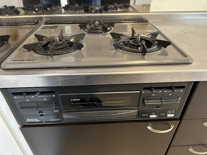 三口ガスコンロ