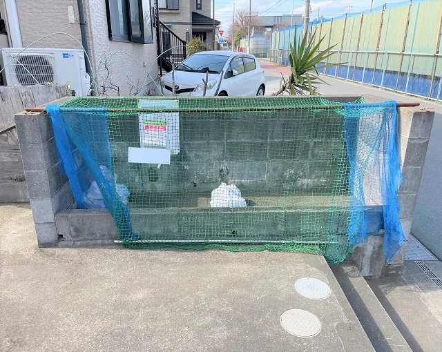 専用ごみ置き場