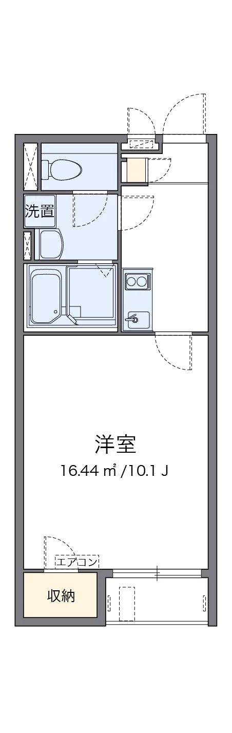 代表的な間取のため実際の間取とは異なる場合があります