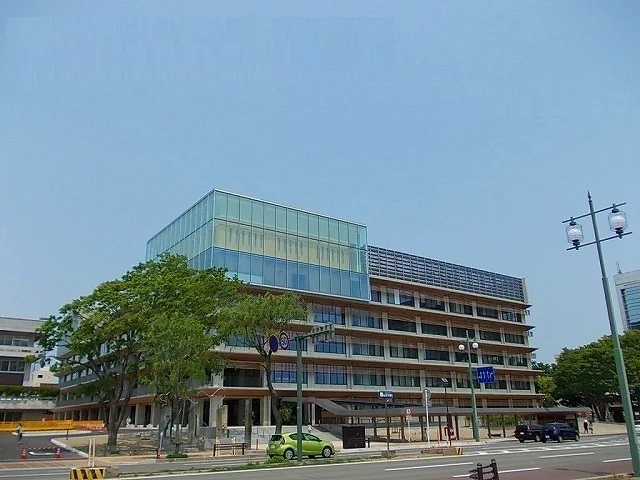 秋田市役所まで1200m