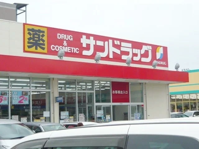 サンドラッグ　新国道店まで600m