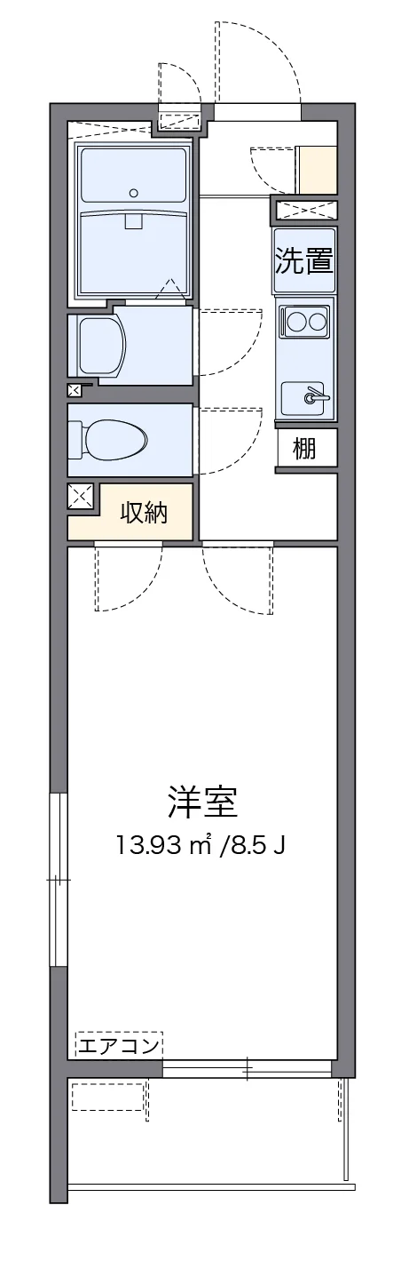 代表的な間取のため実際の間取とは異なる場合があります