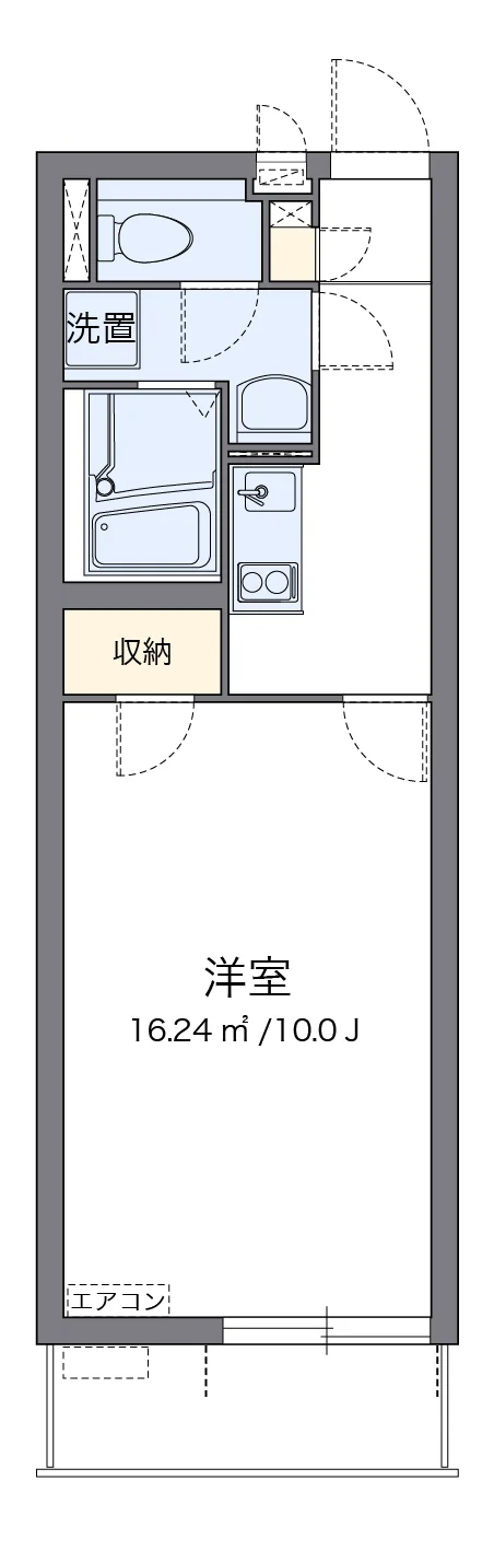 代表的な間取のため実際の間取とは異なる場合があります