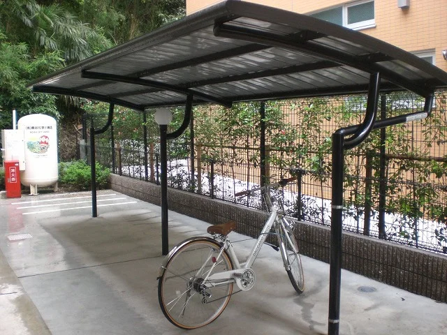 駐輪場　原付＆自転車のみ駐輪可能