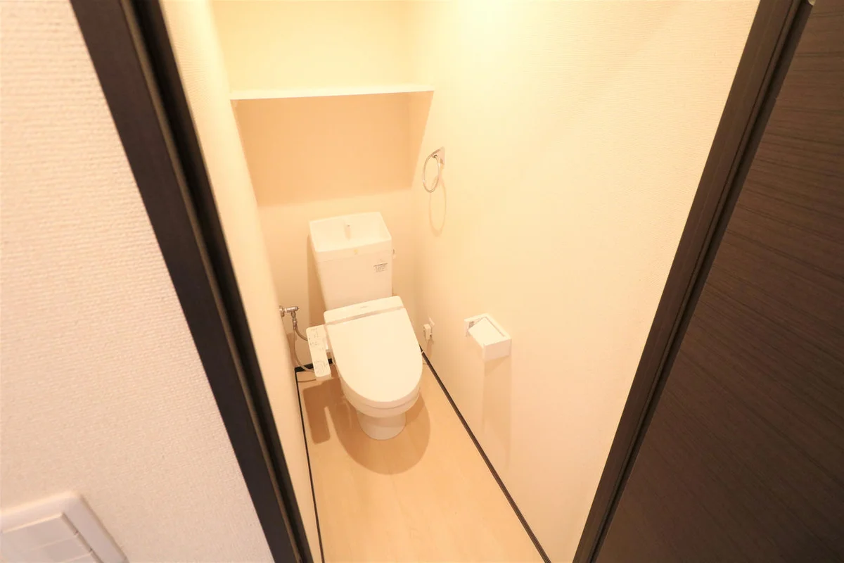 温水洗浄便座を完備しており快適な毎日を！