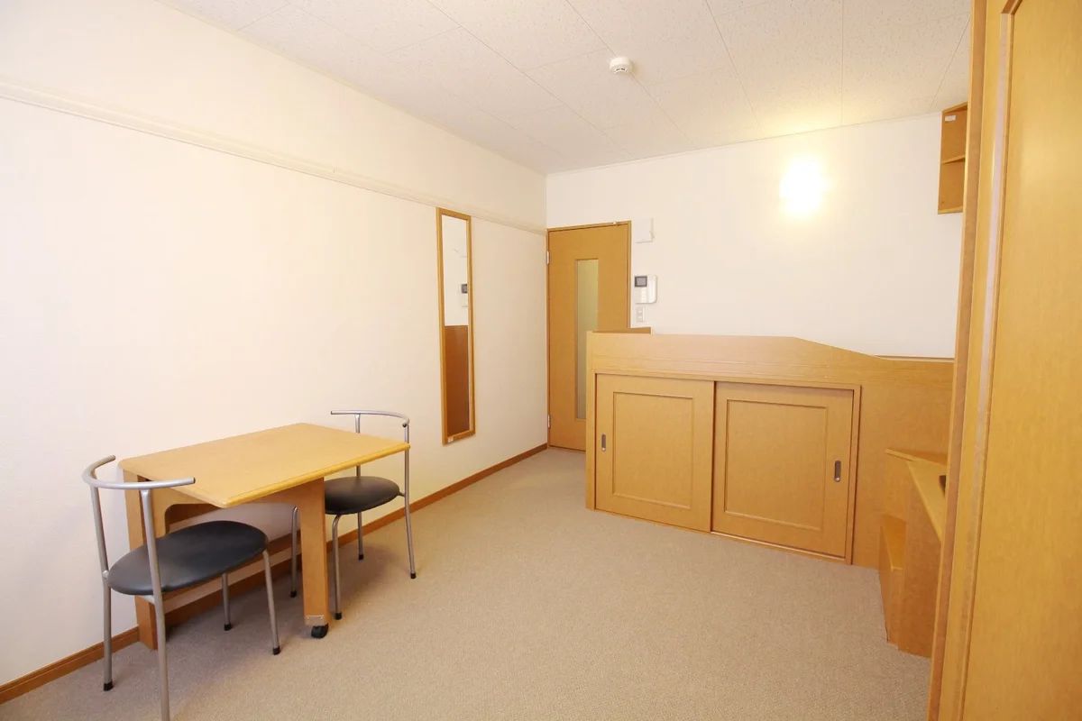 備え付け家具で簡単に一人暮らしがスタートできます！