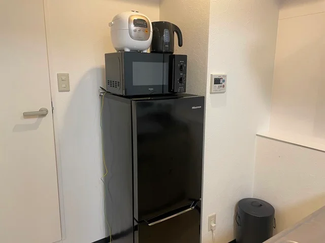 冷蔵庫・電子レンジ・炊飯器・ケトル