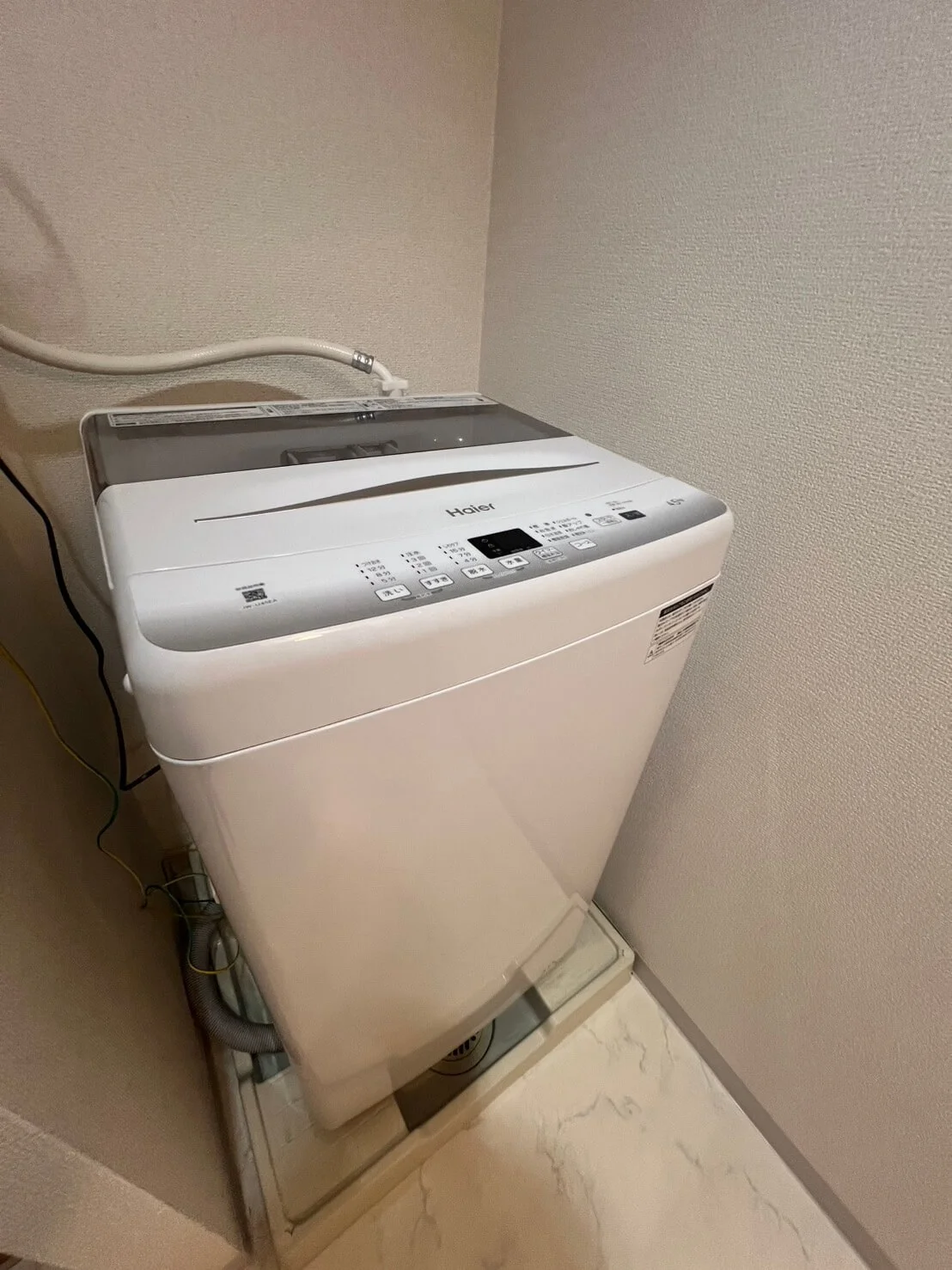 洗濯機も完備♪