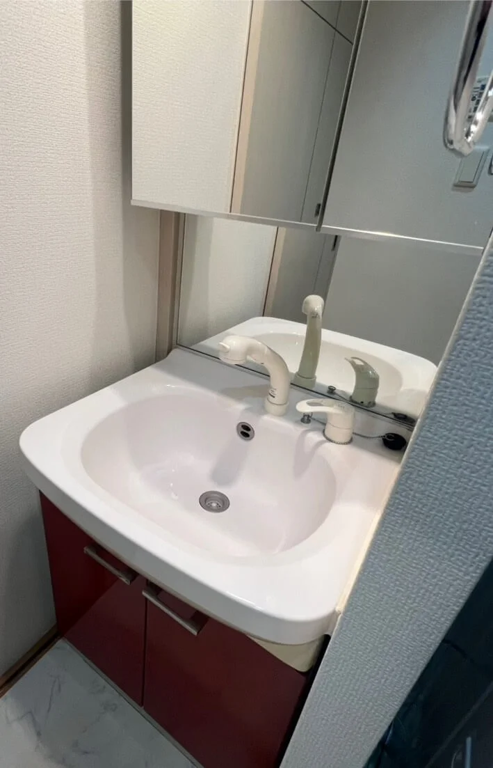 独立洗面台付き♪