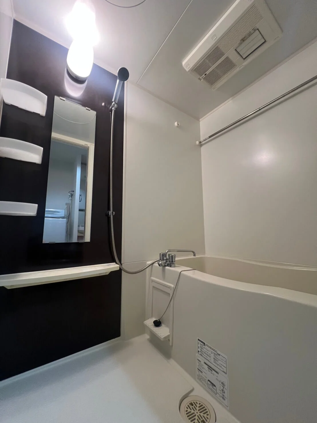 浴室乾燥機付き♪