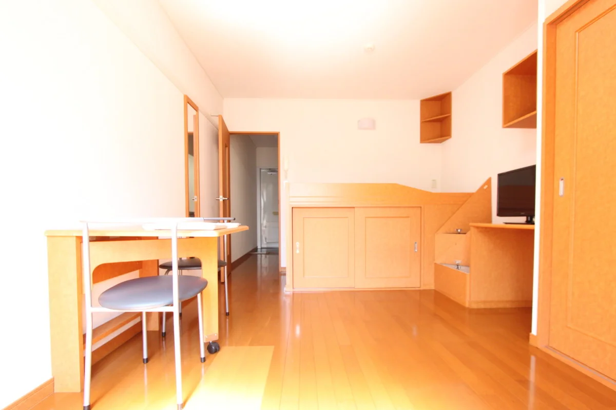 1Ｆのお部屋はフローリングです。