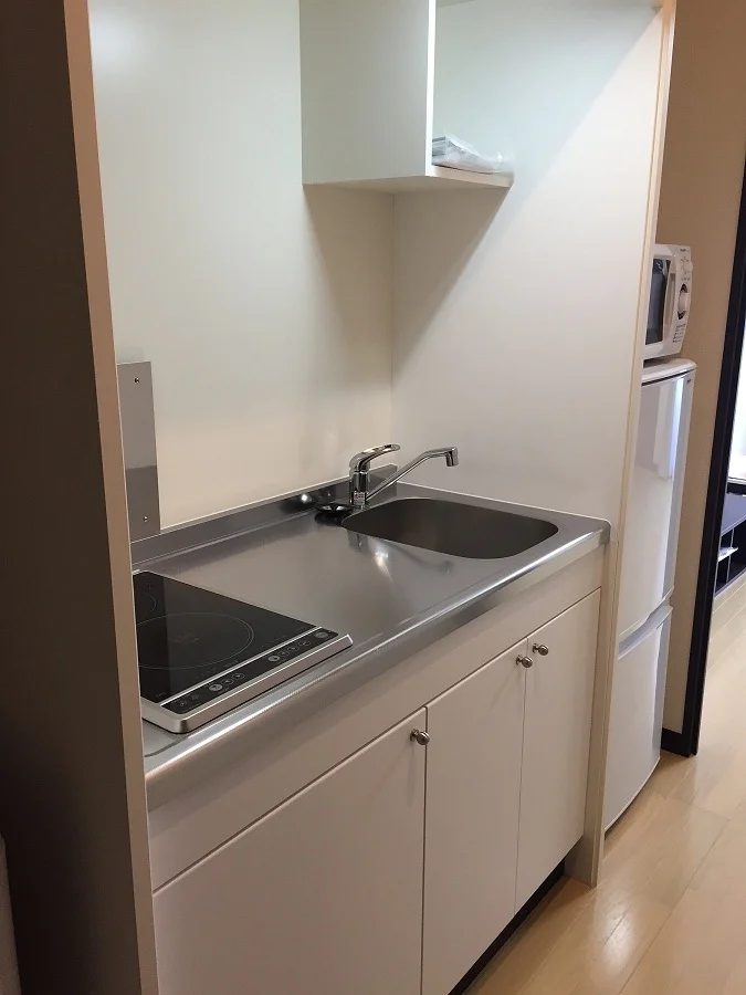 広々としたキッチンスペース。キッチン下の収納豊富。