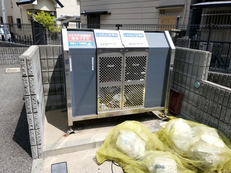 ゴミ置き場です。