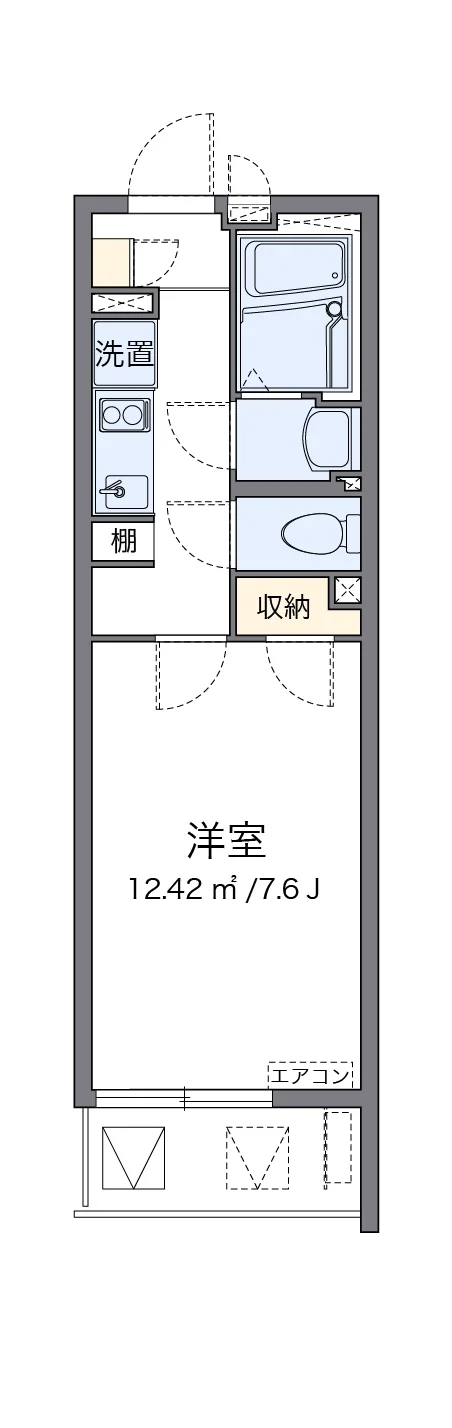 代表的な間取のため実際の間取とは異なる場合があります