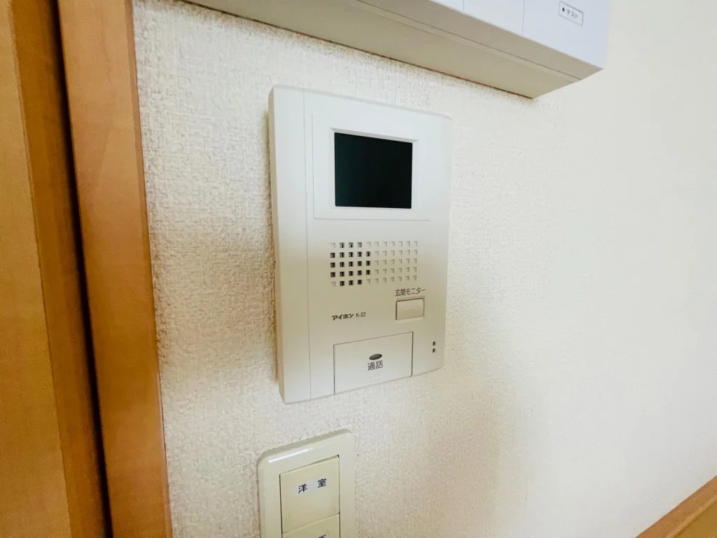 TVモニター付きインターフォン