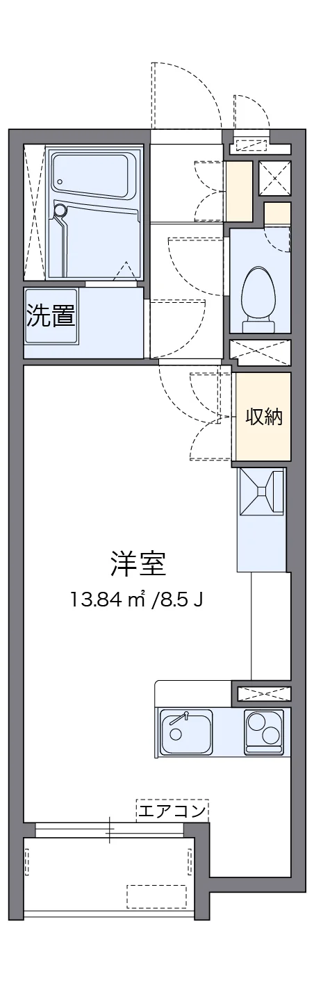 代表的な間取のため実際の間取とは異なる場合があります