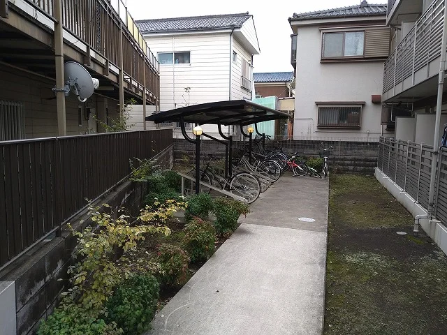 駐輪場／自転車＆原付のみ駐輪可能