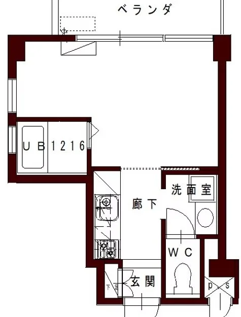 【イメージ】【間取り】香川県高松市ウィークリーマンションの間取です。香川県高松市人気格安マンスリーマンション★【格安】