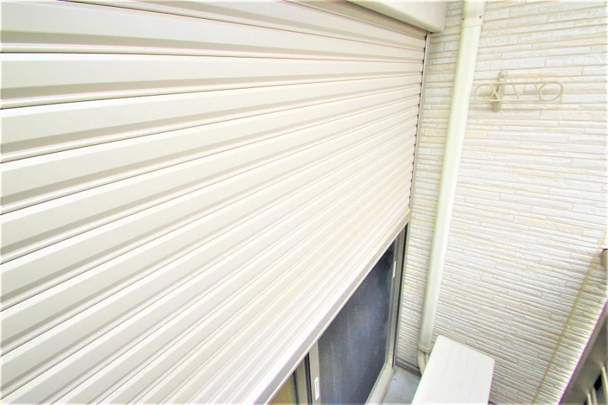 防犯シャッターで防犯面もばっちり！！