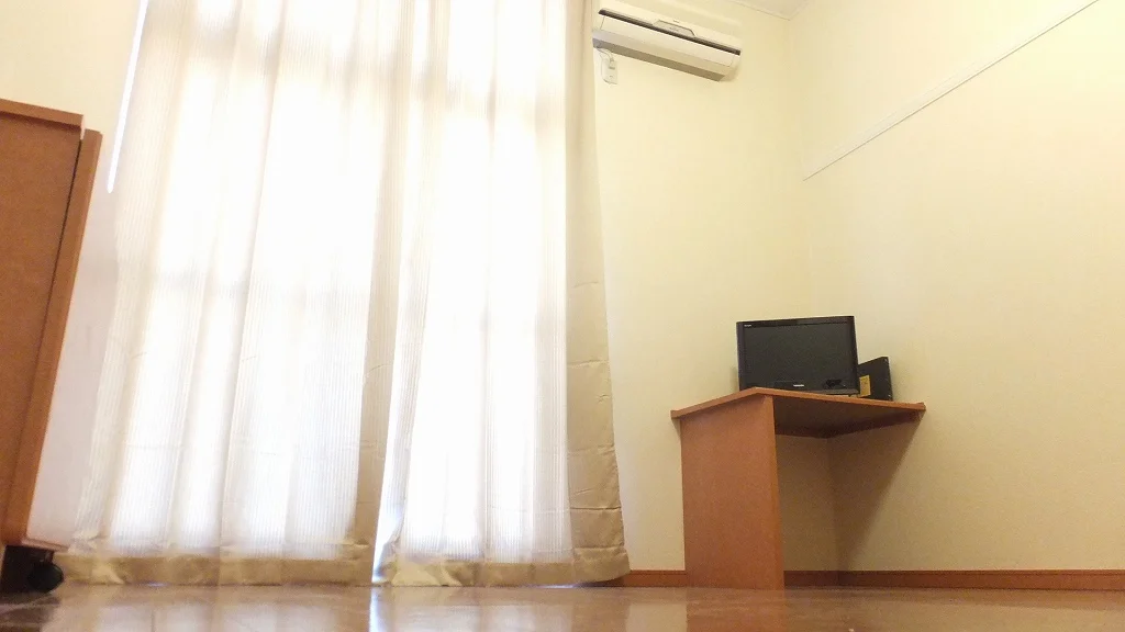 1Ｆの床面は、フローリングです。