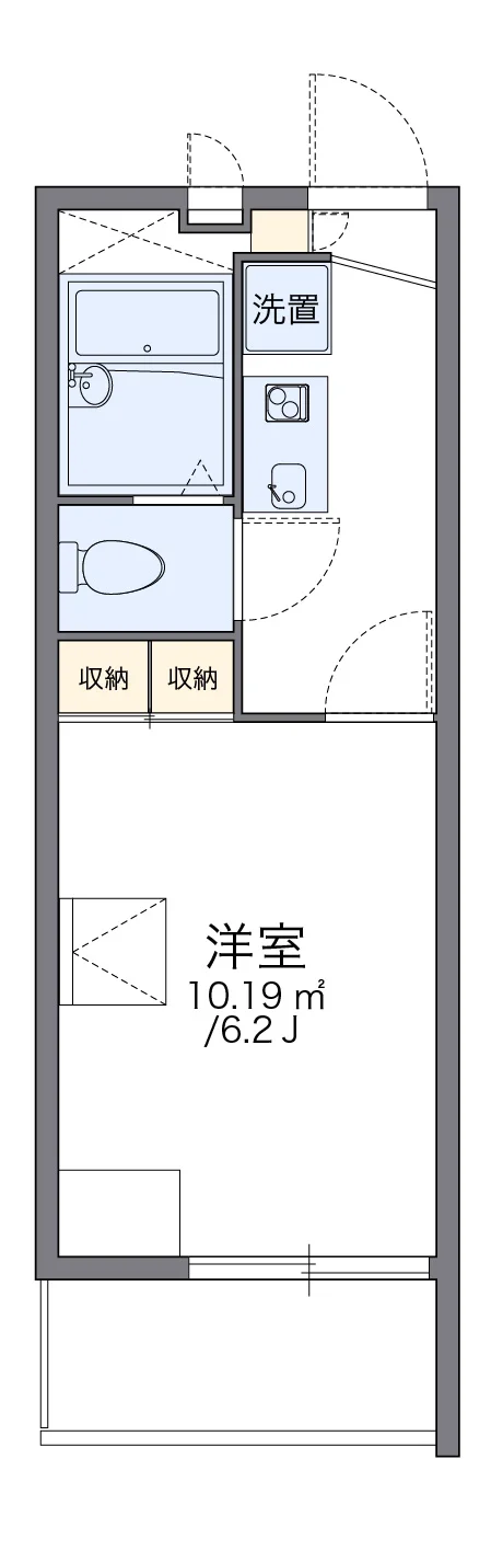 代表的な間取のため実際の間取とは異なる場合があります