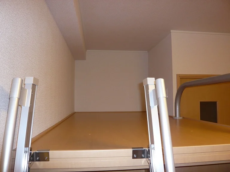 造り付のベッドです