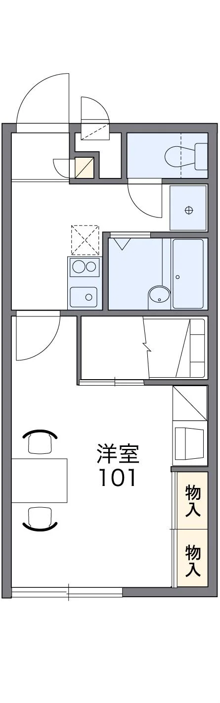 代表的な間取のため実際の間取とは異なる場合があります