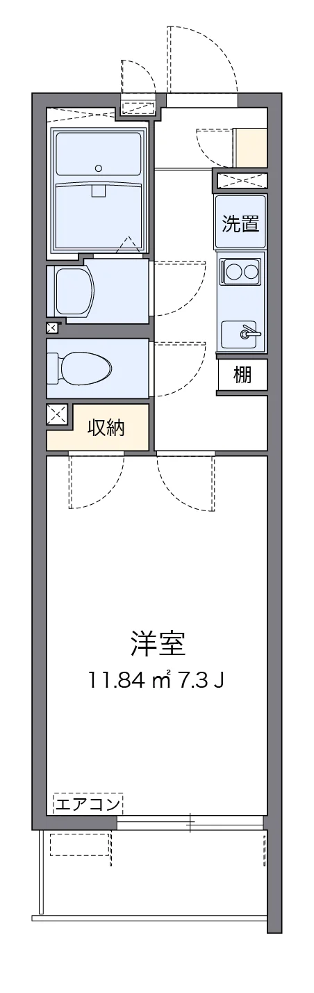 代表的な間取のため実際の間取とは異なる場合があります