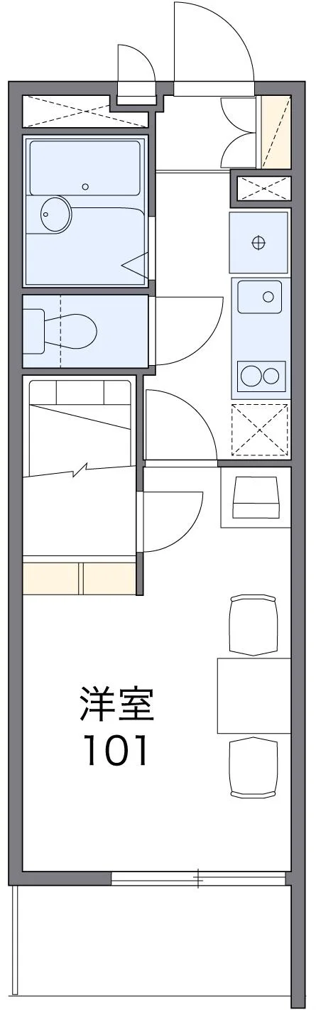 代表的な間取のため実際の間取とは異なる場合があります