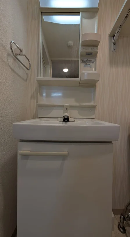 独立洗面台付き♪